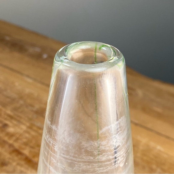 Vicke Lindestrand Seaweed Vase Produced By Kosta Sweden Art Glass Vase - Picture 7 of 11